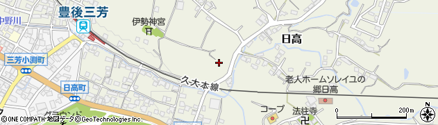 大分県日田市日高1561周辺の地図