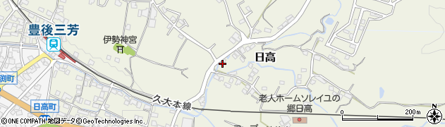 大分県日田市日高1579周辺の地図