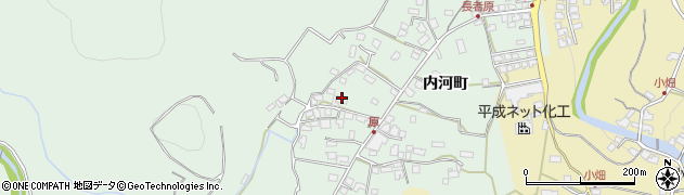 大分県日田市内河野248周辺の地図