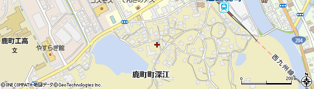 長崎県佐世保市鹿町町深江326周辺の地図