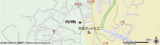 大分県日田市内河野46周辺の地図