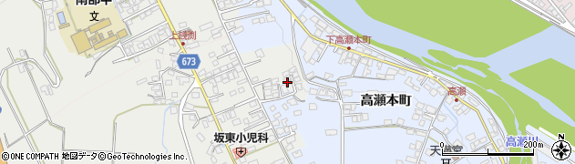 大分県日田市誠和町周辺の地図