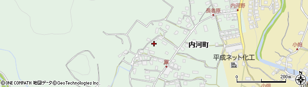 大分県日田市内河野259周辺の地図