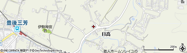 大分県日田市日高1578周辺の地図