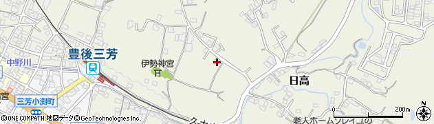 大分県日田市日高1550周辺の地図