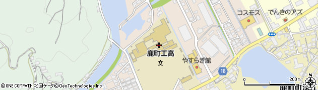 長崎県立鹿町工業高等学校周辺の地図