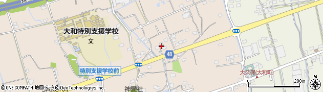 佐賀県佐賀市大和町大字久留間3652周辺の地図