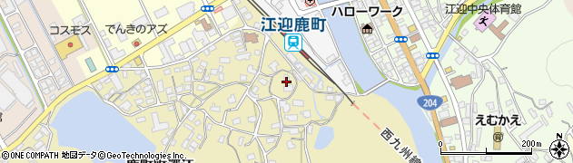 長崎県佐世保市鹿町町深江22周辺の地図