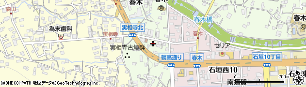別府上海堂周辺の地図