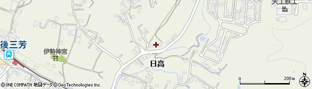 大分県日田市日高1634周辺の地図