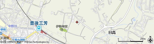 大分県日田市日高1542周辺の地図