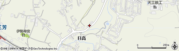 大分県日田市日高1613周辺の地図