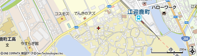 長崎県佐世保市鹿町町深江303周辺の地図