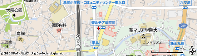 谷機電工業株式会社　久留米支店周辺の地図