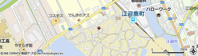 長崎県佐世保市鹿町町深江300周辺の地図