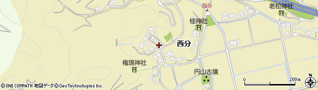 佐賀県小城市西分1311周辺の地図