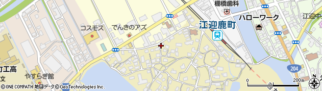 長崎県佐世保市鹿町町深江92周辺の地図