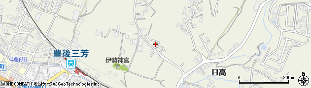 大分県日田市日高1545周辺の地図