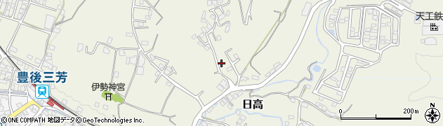 大分県日田市日高1619周辺の地図