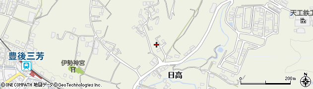 大分県日田市日高1618周辺の地図