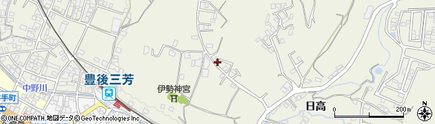 大分県日田市日高1544周辺の地図