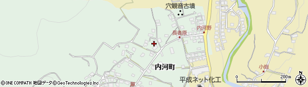 大分県日田市内河野39周辺の地図