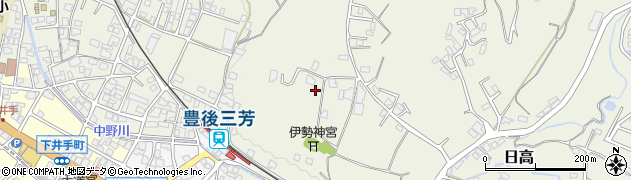 大分県日田市日高1525周辺の地図