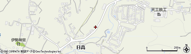 大分県日田市日高1641周辺の地図
