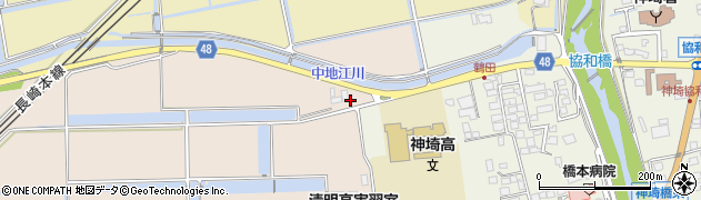 佐賀県神埼市神埼町横武569周辺の地図