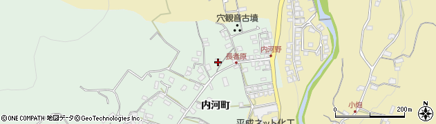 大分県日田市内河野41周辺の地図