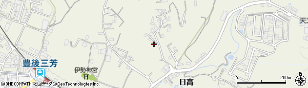 大分県日田市日高1621周辺の地図