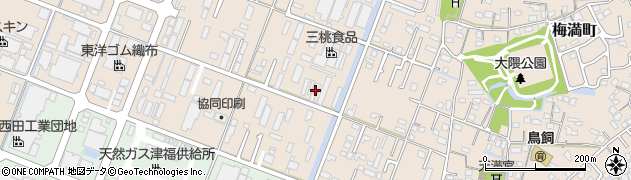 久留米タクシー株式会社　配車センターハッピー・ケアサービス周辺の地図