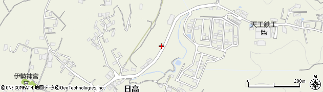 大分県日田市日高1644周辺の地図