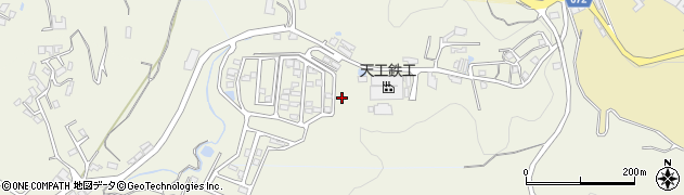 大分県日田市古金町周辺の地図