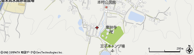 福岡県久留米市山川町517周辺の地図