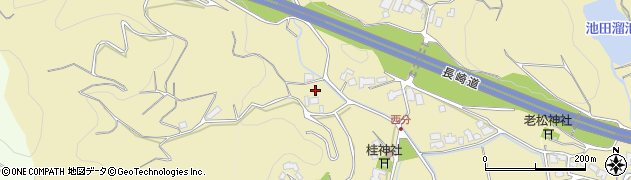 佐賀県小城市西分1236周辺の地図