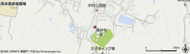 福岡県久留米市山川町611周辺の地図