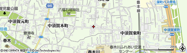 大分県別府市北石垣1089周辺の地図