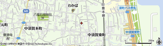 大分県別府市北石垣1130周辺の地図