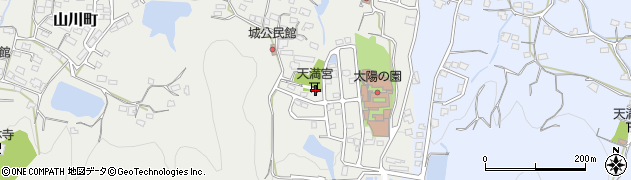 福岡県久留米市山川町1008周辺の地図