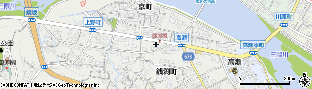 大分県日田市銭渕町42周辺の地図