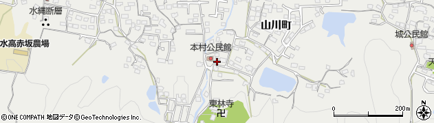 福岡県久留米市山川町633周辺の地図