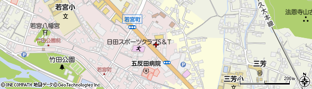 リプラス　日田店周辺の地図