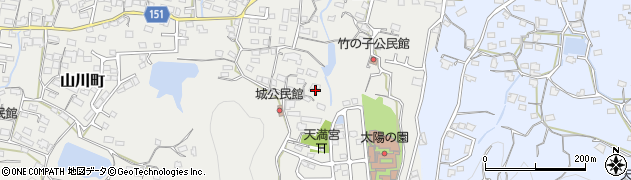 福岡県久留米市山川町930周辺の地図