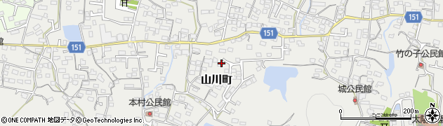 長村公園周辺の地図