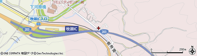 佐賀県唐津市厳木町中島363周辺の地図