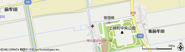 佐賀県三養基郡上峰町前牟田95周辺の地図