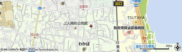 大分県別府市北石垣830周辺の地図