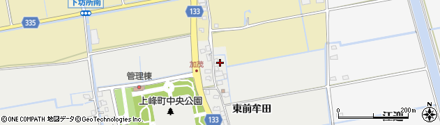 佐賀県三養基郡上峰町前牟田13周辺の地図