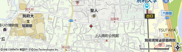 大分県別府市北石垣715周辺の地図